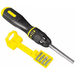 Stanley Multibit Ratchet Screwdriver & 10 Bits
