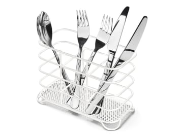 Addis Wire Cutlery Holder White 516935