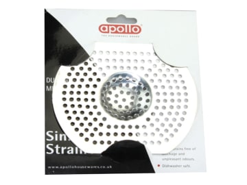 Apollo Housewares Sink Strainer Stainless Steel 8526