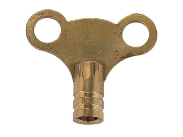 Basics Radiator Key Extra Large Grip Brass 3898