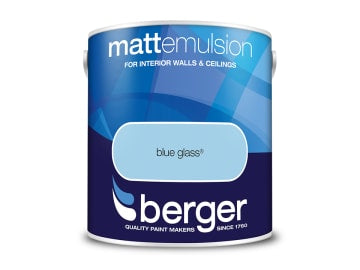 Berger Matt Emulsion Blue Glass 2.5L 5089582