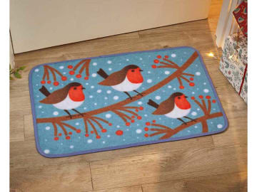 Three Kings Seasons Tweetings Robin Doormat 2555010