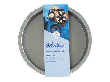 Betterware Air Fryer Tray Round 18cm x 2 71040