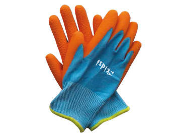 Briers Junior Digger Gloves 6-10 Year Blue Orange 4710011