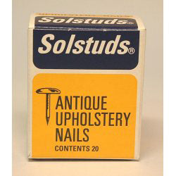 Solstuds Upholstery Nails Antique x 20 Boxed 11804
