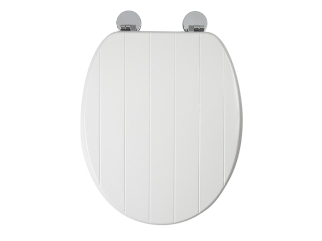 Croydex Hayward Flexi-Fix Toilet Seat White WL602422H