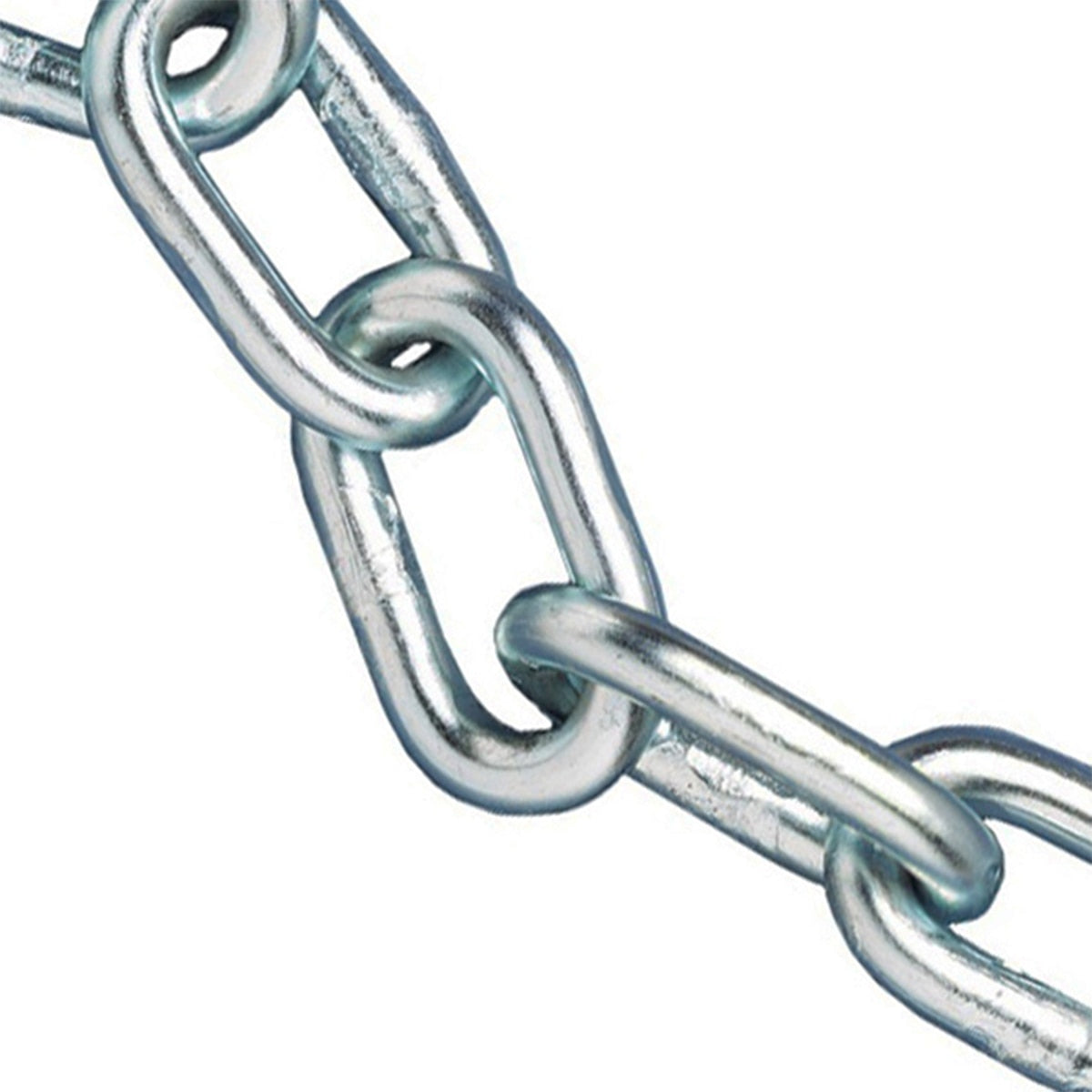 FAI Zinc Plated Chain 3mm x 30m Reel 80kg Load