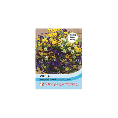 Thompson & Morgan Viola Waterfall Mixed 50 Seeds