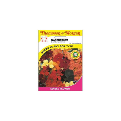 Nasturtium Dwarf Compact Mixed Seeds