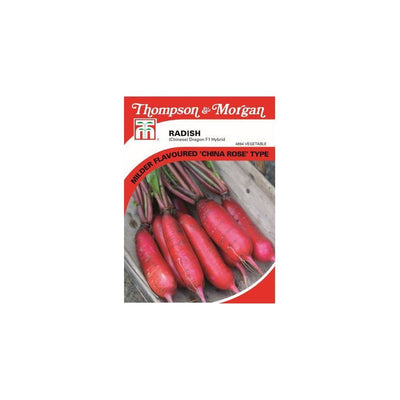 Radish Chinese Dragon F1 Hybrid Seeds