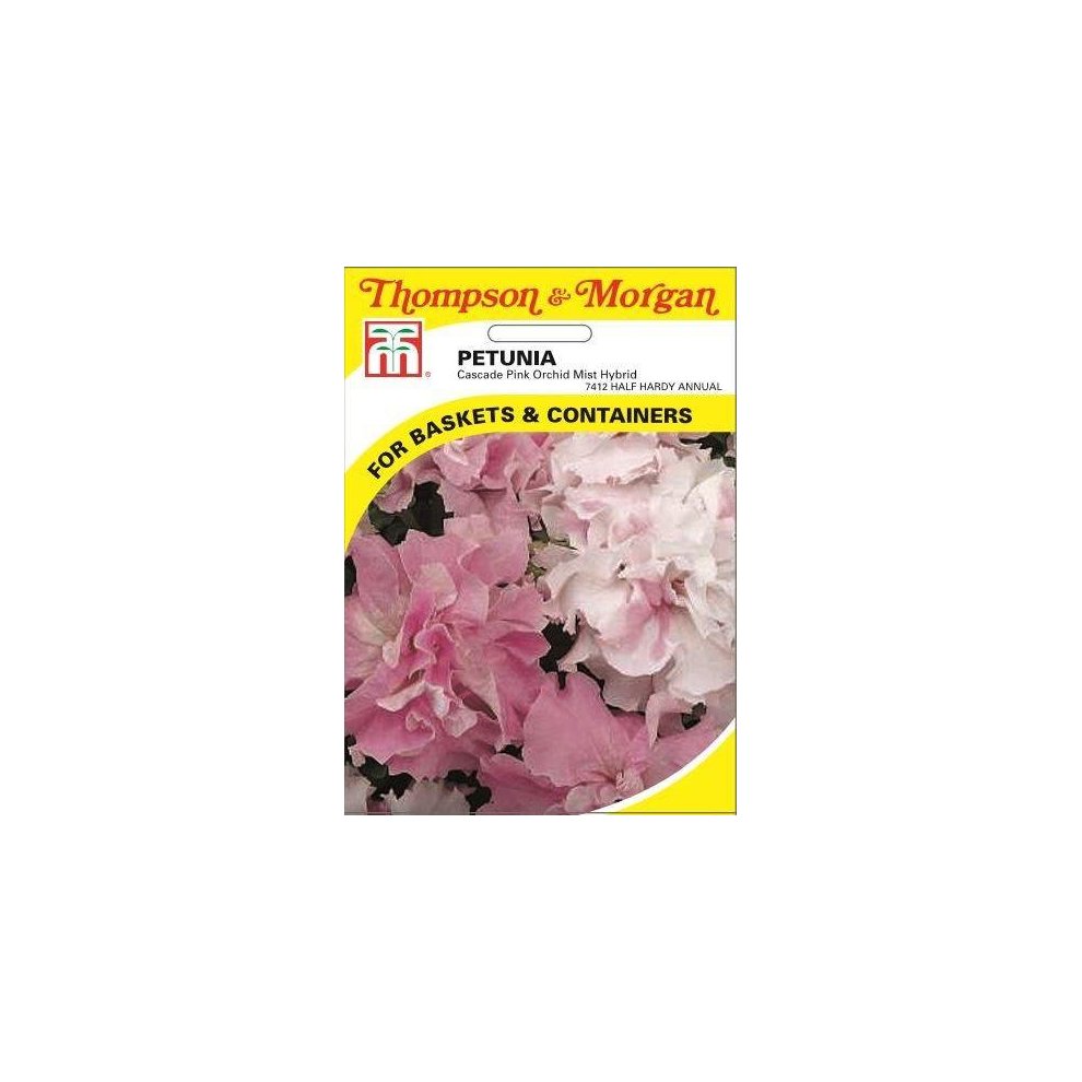 Petunia Cascade Pink Orchid Mist F1 Hybrid Seeds