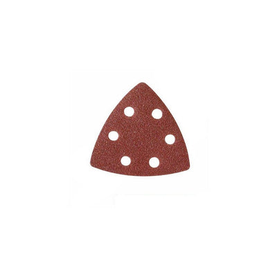Silverline Hook & Loop Triangle Sheets 90mm 120 Grit 10 Pack