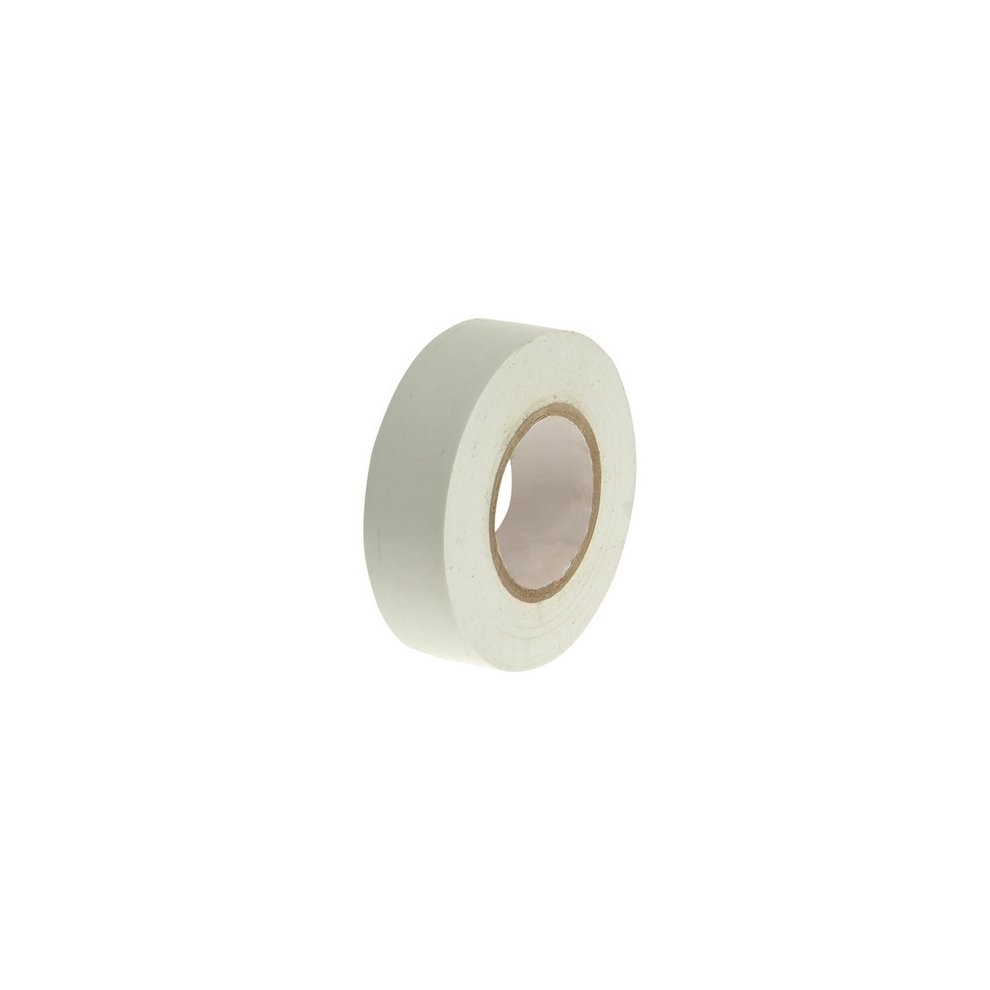 Faithfull PVC Electrical Tape White 19mm x 20m