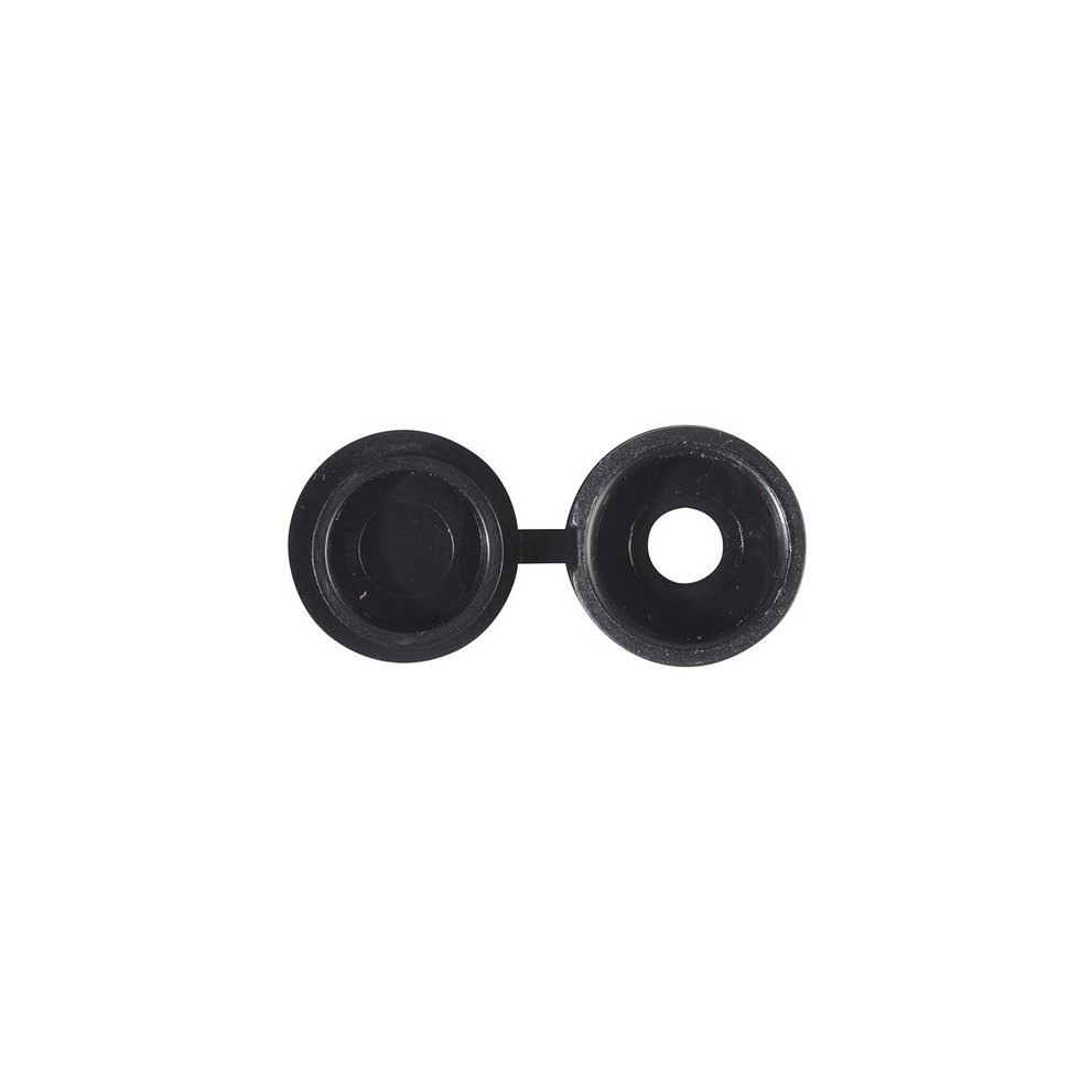Forgefix Hinged Cove Cap Black No. 6-8 Bag 100 FORHCC2M