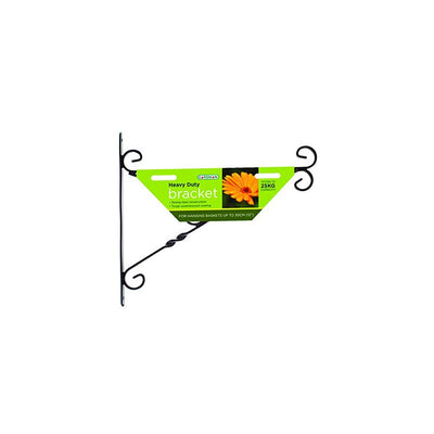 Gardman Hanging Basket Bracket Black 35cm 14" 03060