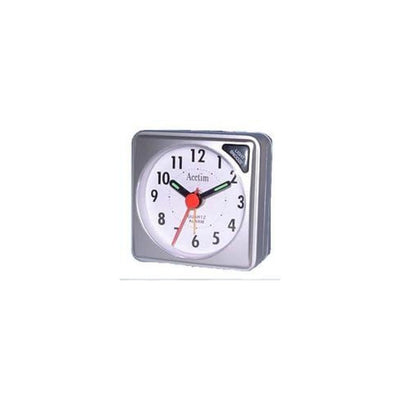 Acctim Ingot Alarm Clock Grey 12587