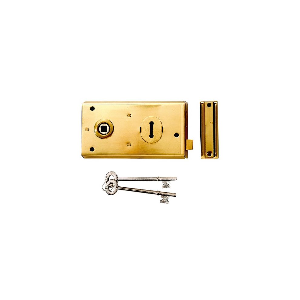 Yale P401 Rim Lock Black 138 x 76mm