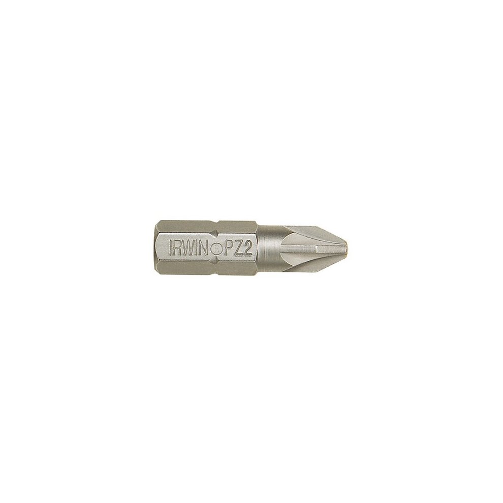 Irwin Pozidriv Insert Bits PZ2 25mm Pack 2