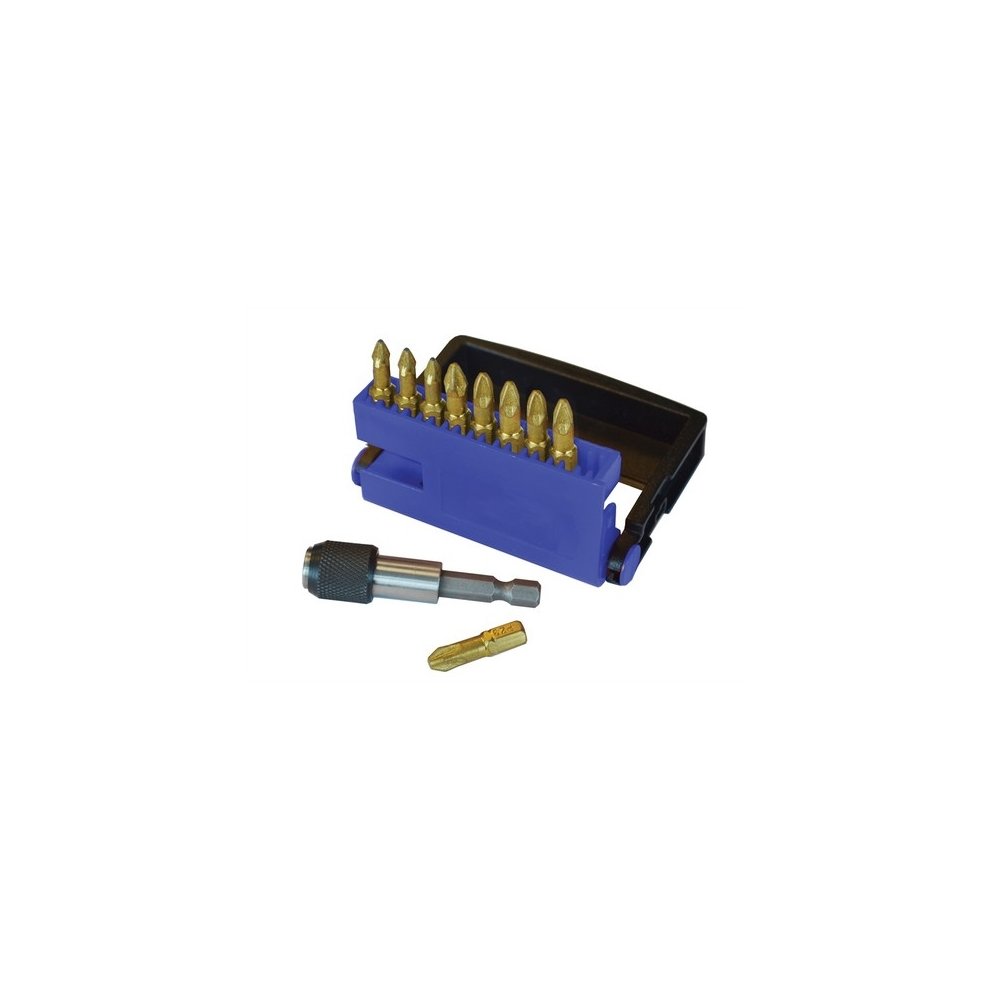 Faithfull Diamond Bit Set S2 Torsion 10 Piece FAISBSET10D