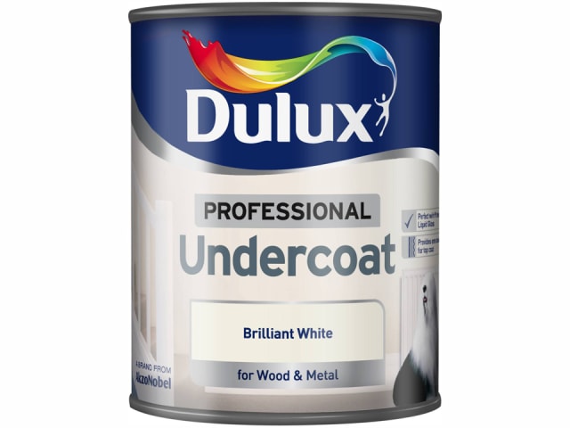 Dulux Undercoat Pure Brilliant White 750ml
