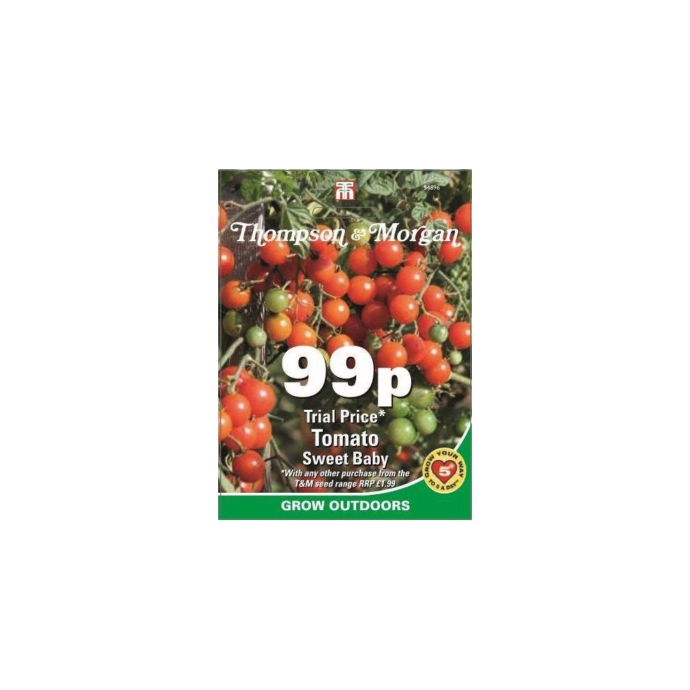 Thompson & Morgan Tomato Sweet Baby Seeds 20