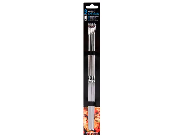 Chef Aid Metal Skewers Set of 4 10E00166