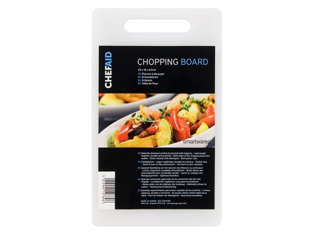 Chef Aid Polypropylene Chopping Board 35 x 25cm E10788