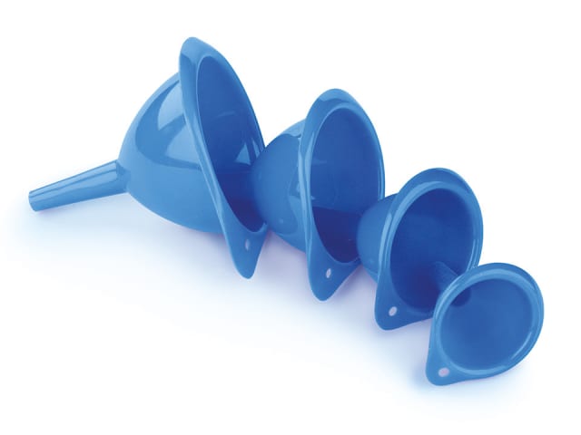 Chef Aid Funnels Set Of 4 Assorted (10E17501)