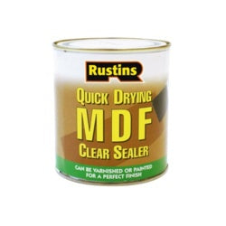 Rustins Quick Dry MDF Sealer Clear 500ml