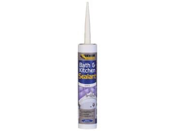 Everbuild Bath & Kitchen Sealant White 310ml C3