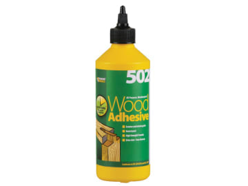 Everbuild 502 All Purpose Weatherproof Wood Adhesive 500ml