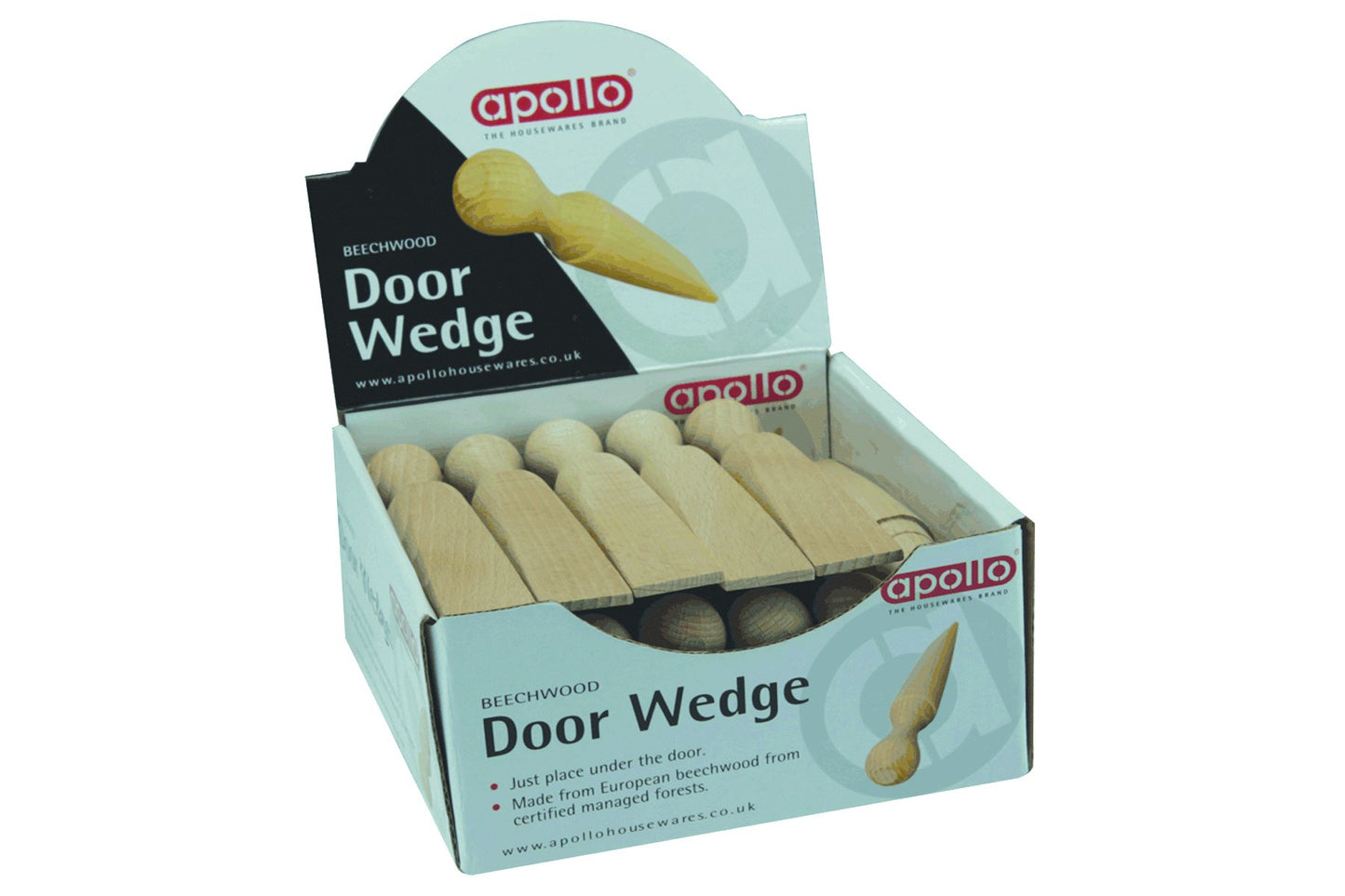 Apollo Housewares Beech Door Wedge 5092