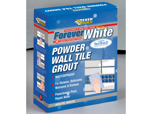Sika Forever White Wall Tile Grout 1.2kg