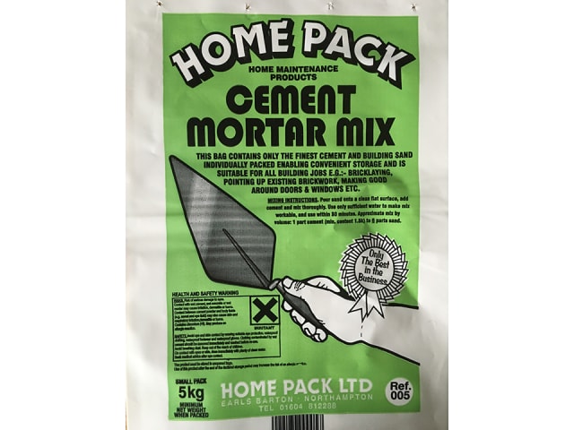Home Pack Mortar Mix 5kg Pack of 5