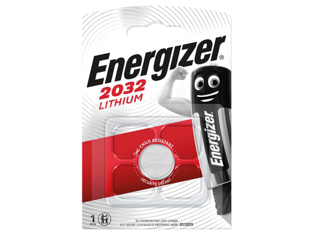 Energizer CR2032 Lithium Coin Battery x 1 S369