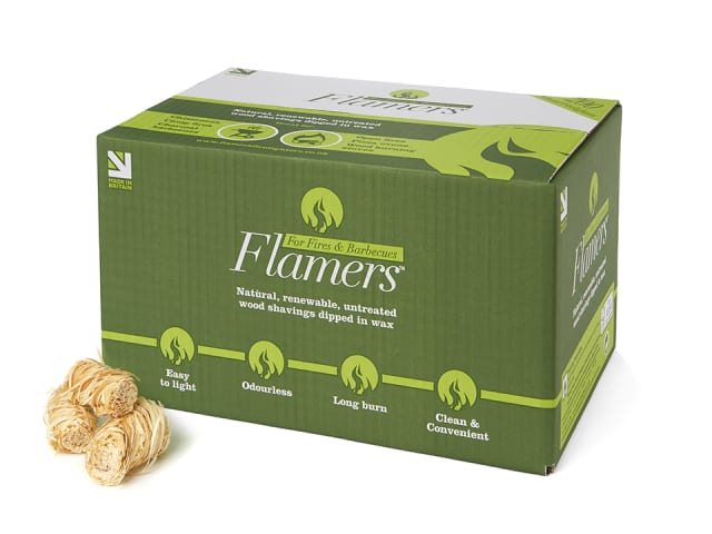 Flamers Natural Firelighters Pack 200 FLA04