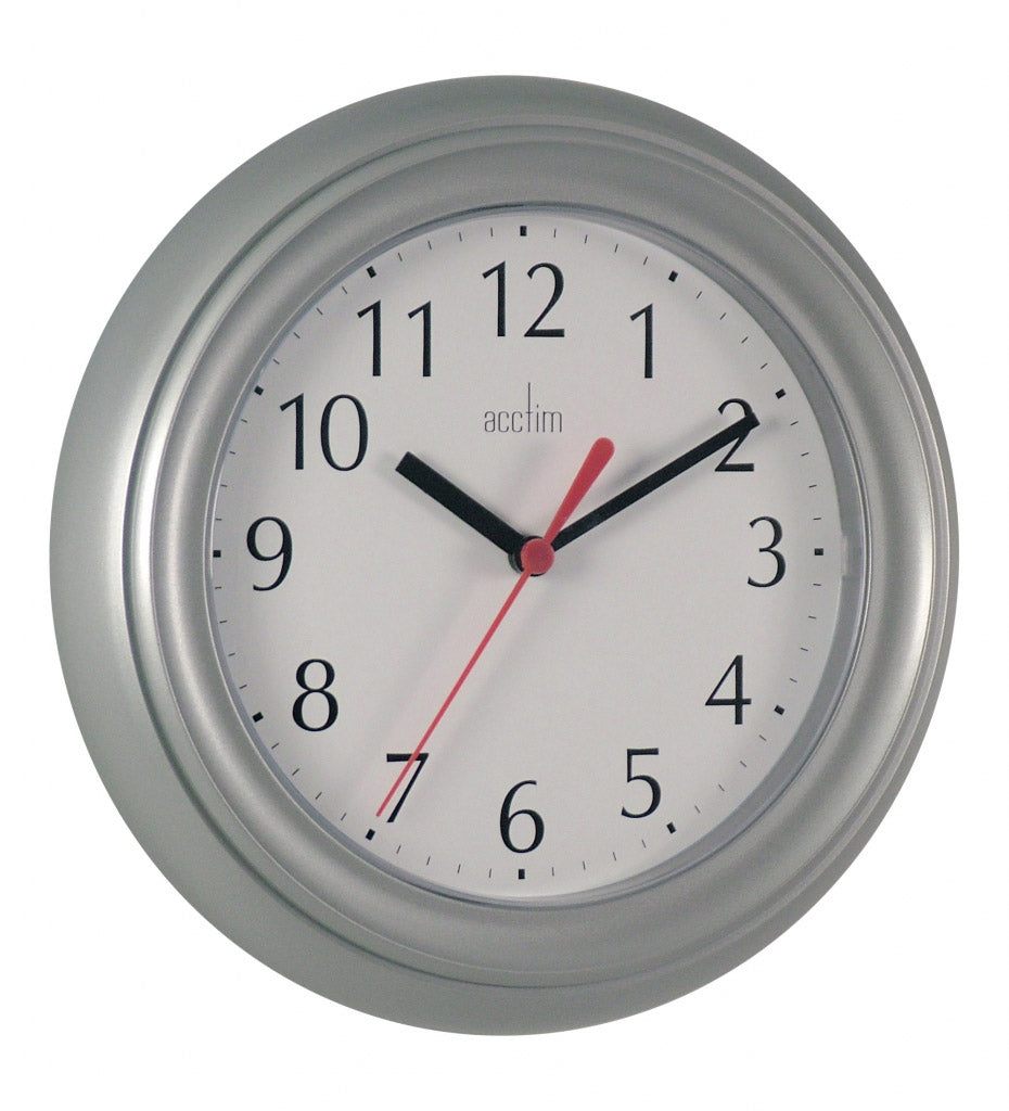 Acctim Wycombe Wall Clock Grey 21417