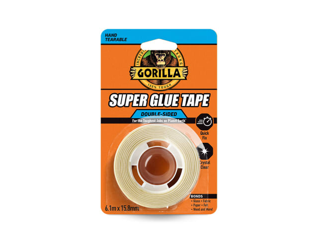 Gorilla Super Glue Tape 15.8mm x 6.1m 115718