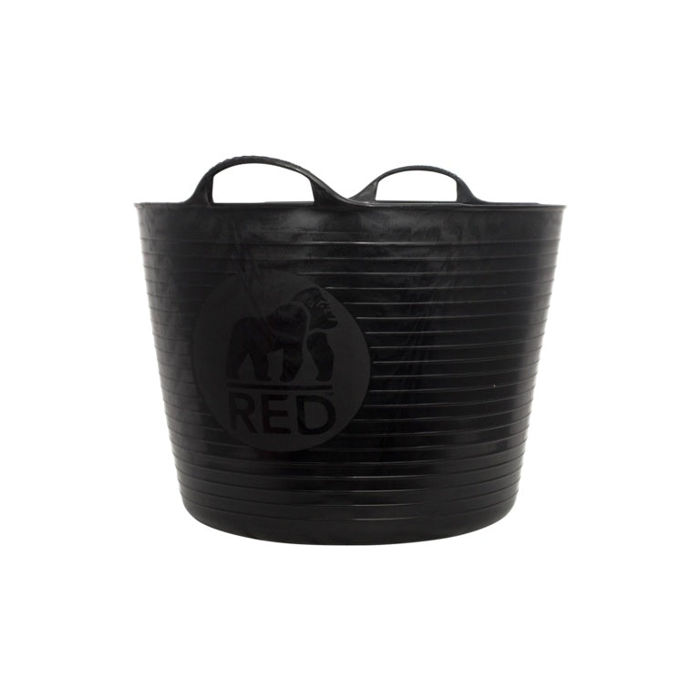 Red Gorilla Tub Large 38 Litre Black