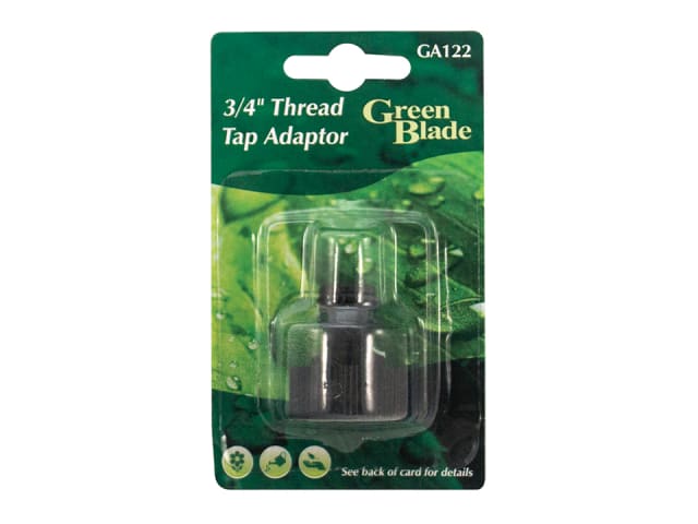 Green Blade Threaded Tap Connector 3/4in BB-GA122