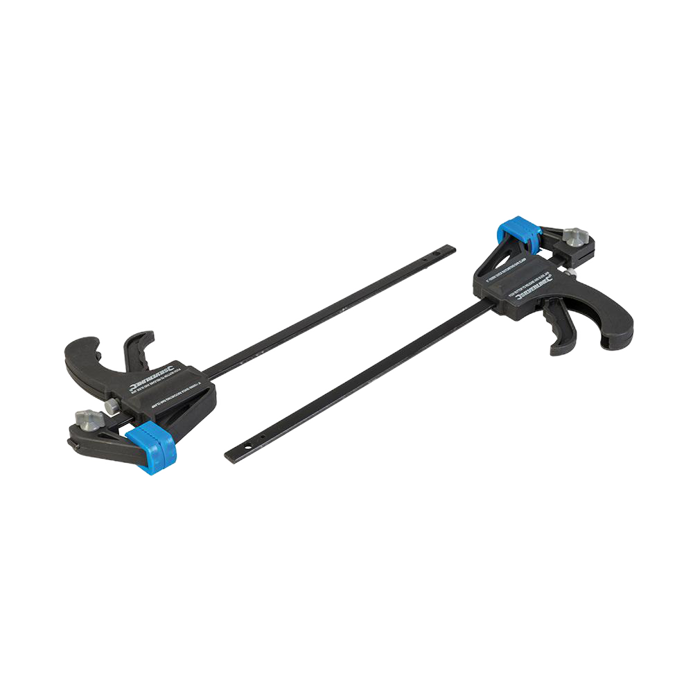 Silverline Mini Clamps 2pk
