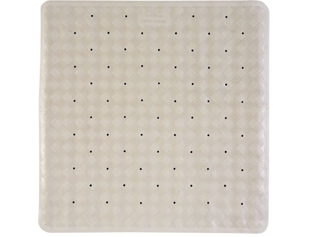 Home Label Roman Shower Mat Cream 95355