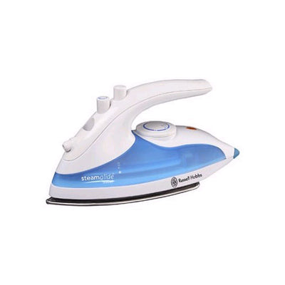 Russell Hobbs 22470 Steamglide 760W Travel Iron White Blue
