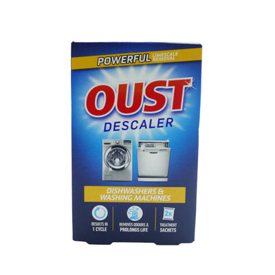 Oust Dishwasher & Washing Machine Descaler x 2