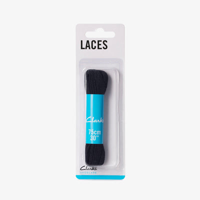 Flat Shoe Lace 75cm Black 3307-075BL