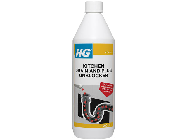 HG Kitchen Drain & Plug Unblocker 1L