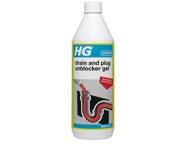 HG bathroom Drain & Plug Unblocker Gel 1 litre