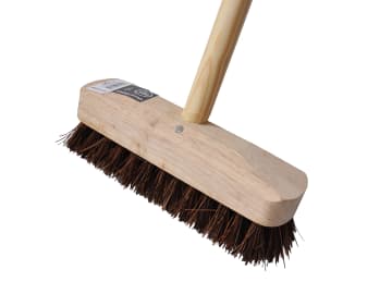 Hillbrush Deck Scrubbing Bassine 225mm + 48in Handle VR13FB48