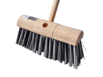 Hillbrush Yard Broom 330mm + 54in Handle VR26FB54