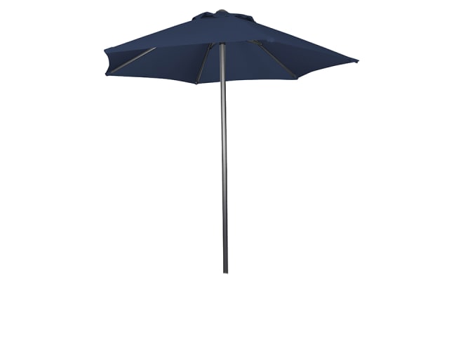 Aluminium Parasol Navy 2m
